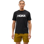 HOKA CORE LOGO CTN SS TEE เสื้อยืดทีเชิ๊ตผู้ชาย - Rev Online