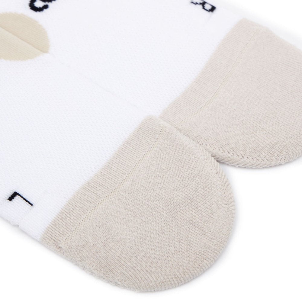 BROOO - TAKEOFF I LOW CREW SOCKS I PEARL WHITE Unisex Unisex - Rev Online