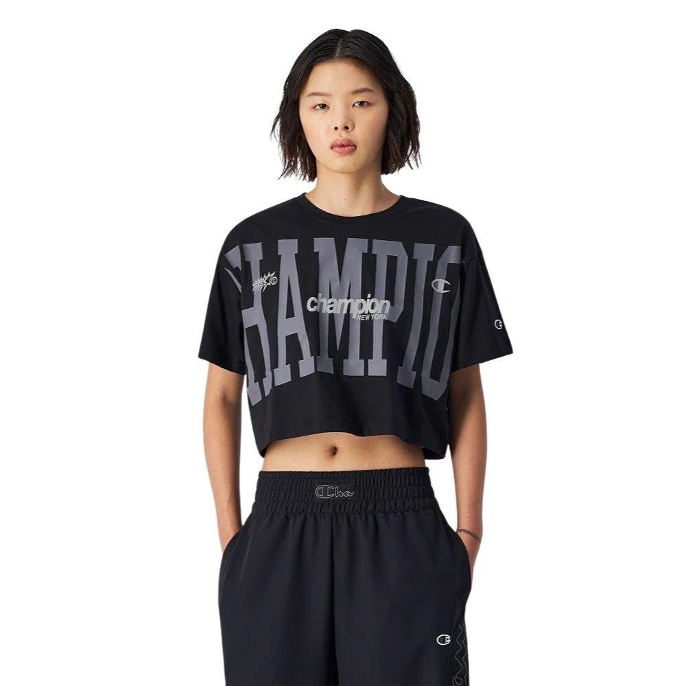 CHAMPION - CREWNECK CROPTOP T - SHIRT Women - Rev Online