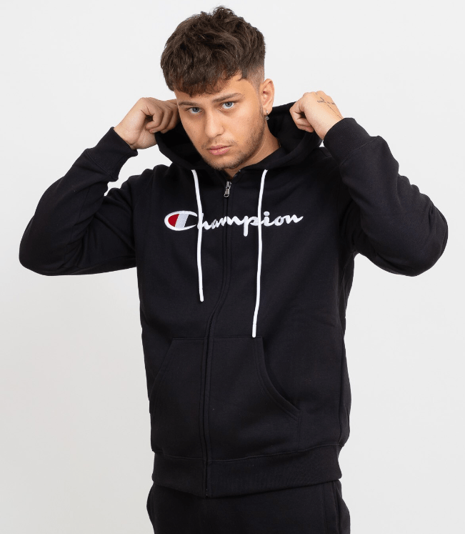 CHAMPION - HOODED FULL ZIP SWEATSHIRT Men - Rev Online