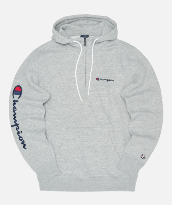 CHAMPION - HOODED HALF ZIP SWEATSHIRT Men - Rev Online
