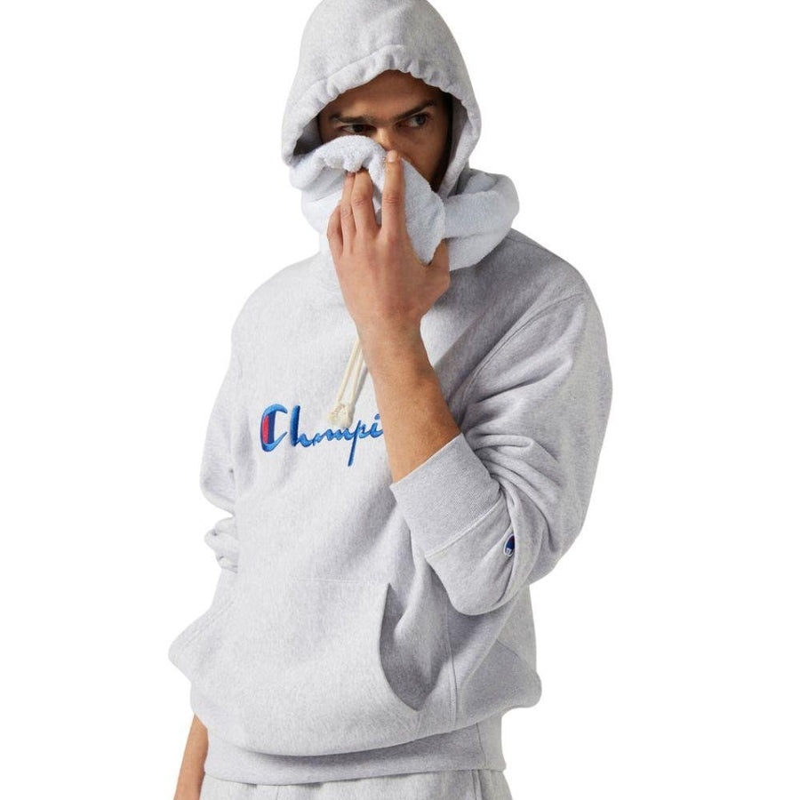 CHAMPION HOODED SWEATSHIRT เสื้อฮู้ดดี้ผู้ชาย