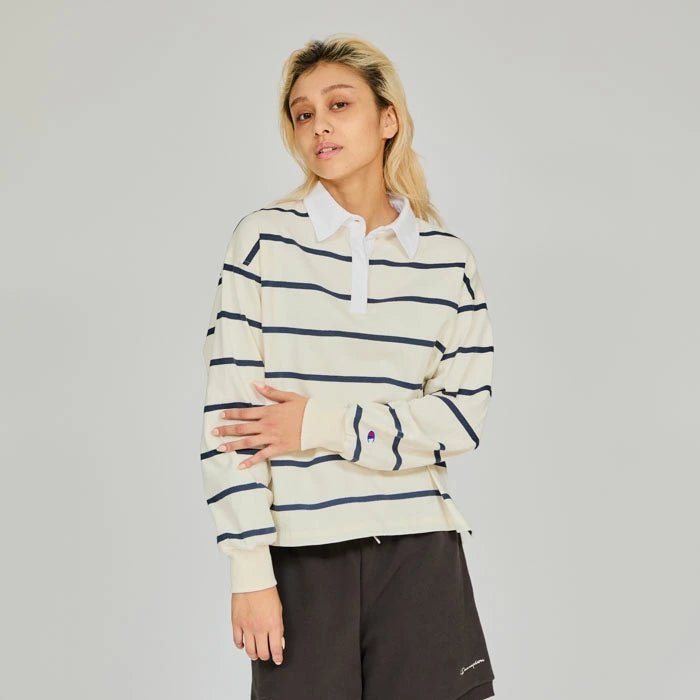 CHAMPION LONG SLEEVE T - SHIRT เสื้อยืดทีเชิ๊ตผู้หญิง - Rev Online