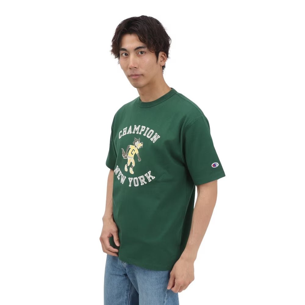 CHAMPION SHORT SLEEVE T - SHIRT เสื้อยืดทีเชิ๊ตผู้ชาย - Rev Online