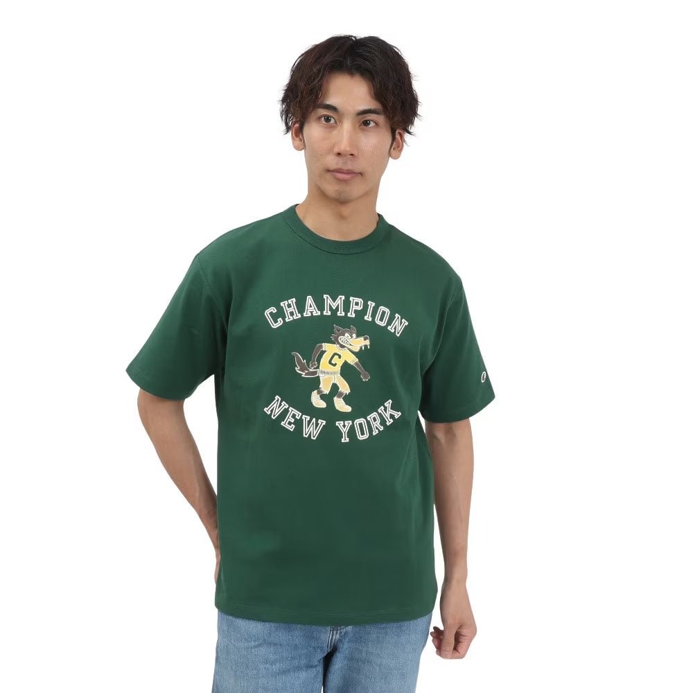CHAMPION SHORT SLEEVE T - SHIRT เสื้อยืดทีเชิ๊ตผู้ชาย - Rev Online