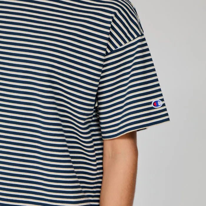 CHAMPION SS BORDER T - SHIRT เสื้อยืดทีเชิ๊ตผู้ชาย - Rev Online