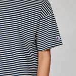 CHAMPION SS BORDER T - SHIRT เสื้อยืดทีเชิ๊ตผู้ชาย - Rev Online