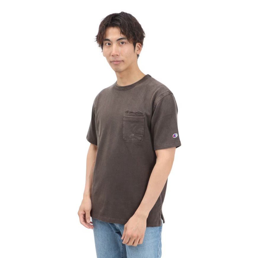 CHAMPION S/S POCKET T - SHIRT เสื้อยืดทีเชิ๊ตผู้ชาย - Rev Online