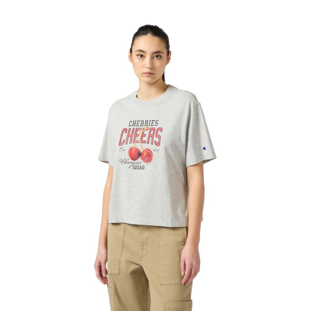 CHAMPION SS TEE เสื้อยืดแขนสั้นผู้หญิง - Rev Online