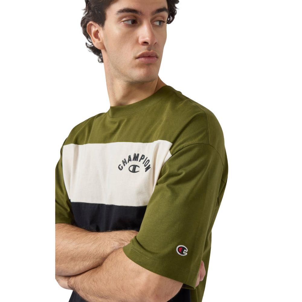 CHAMPION T - SHAPE TEE เสื้อยืดทีเชิ๊ตผู้ชาย - Rev Online