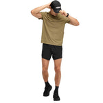 HOKA GLIDE 5INCH SHORT W/ BRIEF กางเกงวิ่งผู้ชาย - Rev Online