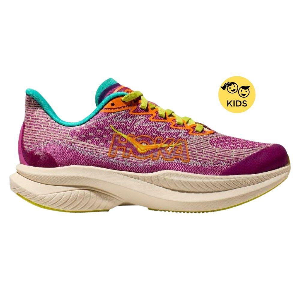 HOKA MACH 6 Y รองเท้าวิ่งถนนสำหรับเด็ก - Rev Online