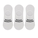 NATGEO NO SHOW SOCKS (3 - PACK) ถุงเท้าสำหรับผู้ชายและผู้หญิง - Rev Online