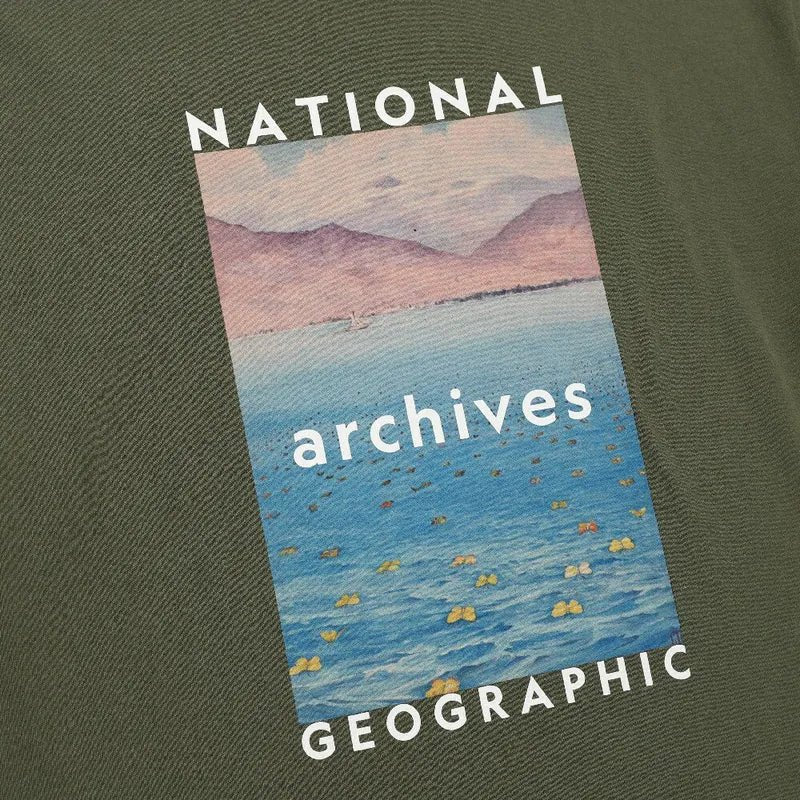 NATGEO T - SHIRT เสื้อยืดทีเชิ๊ตสำหรับผู้ชายและผู้หญิง - Rev Online