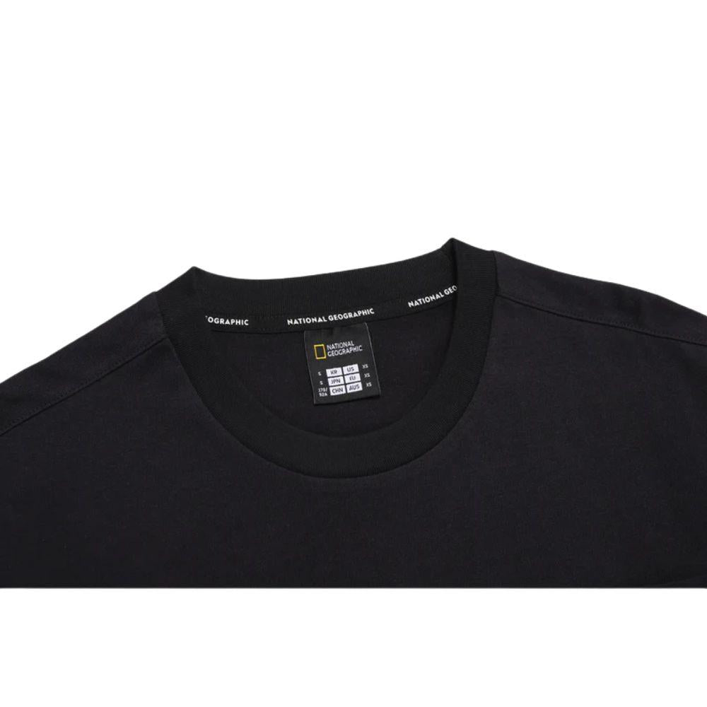 NATIONAL GEOGRAPHIC 16'S COTTON SEMI - OVER FIT เสื้อยืดทีเชิ๊ตสำหรับผู้ชายและผู้หญิง - Rev Online