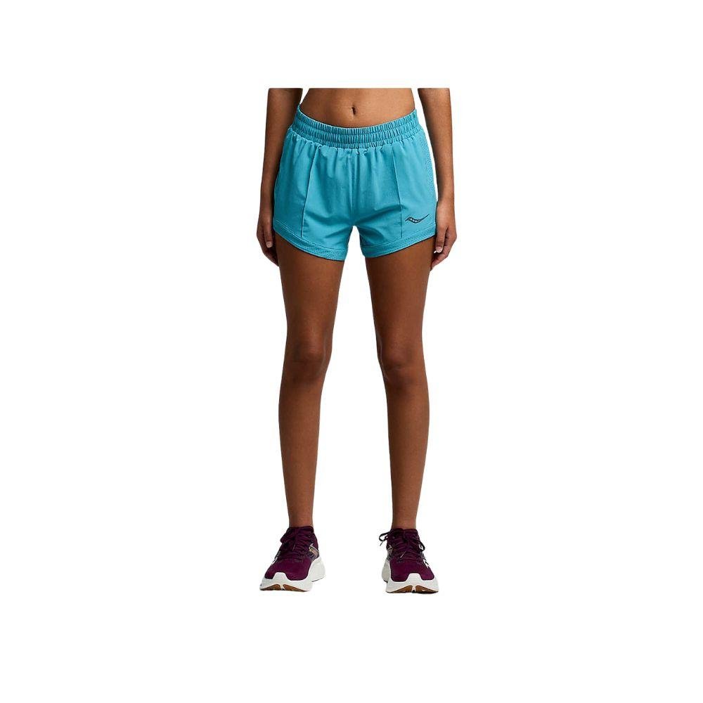 SAUCONY OUTPACE 3INCH SHORT กางเกงวิ่งผู้หญิง - Rev Online