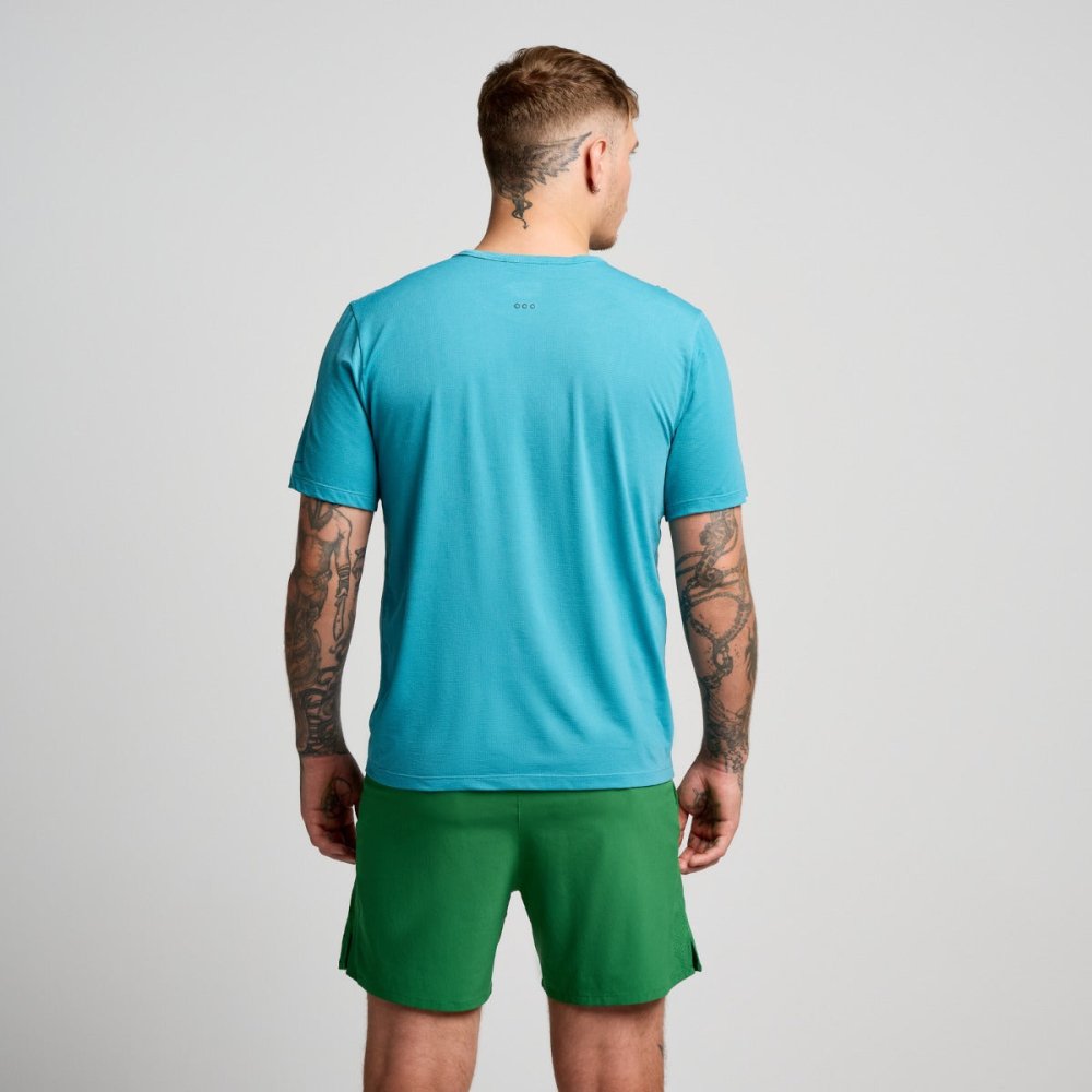 SAUCONY - STOPWATCH SHORT SLEEVE Men - Rev Online