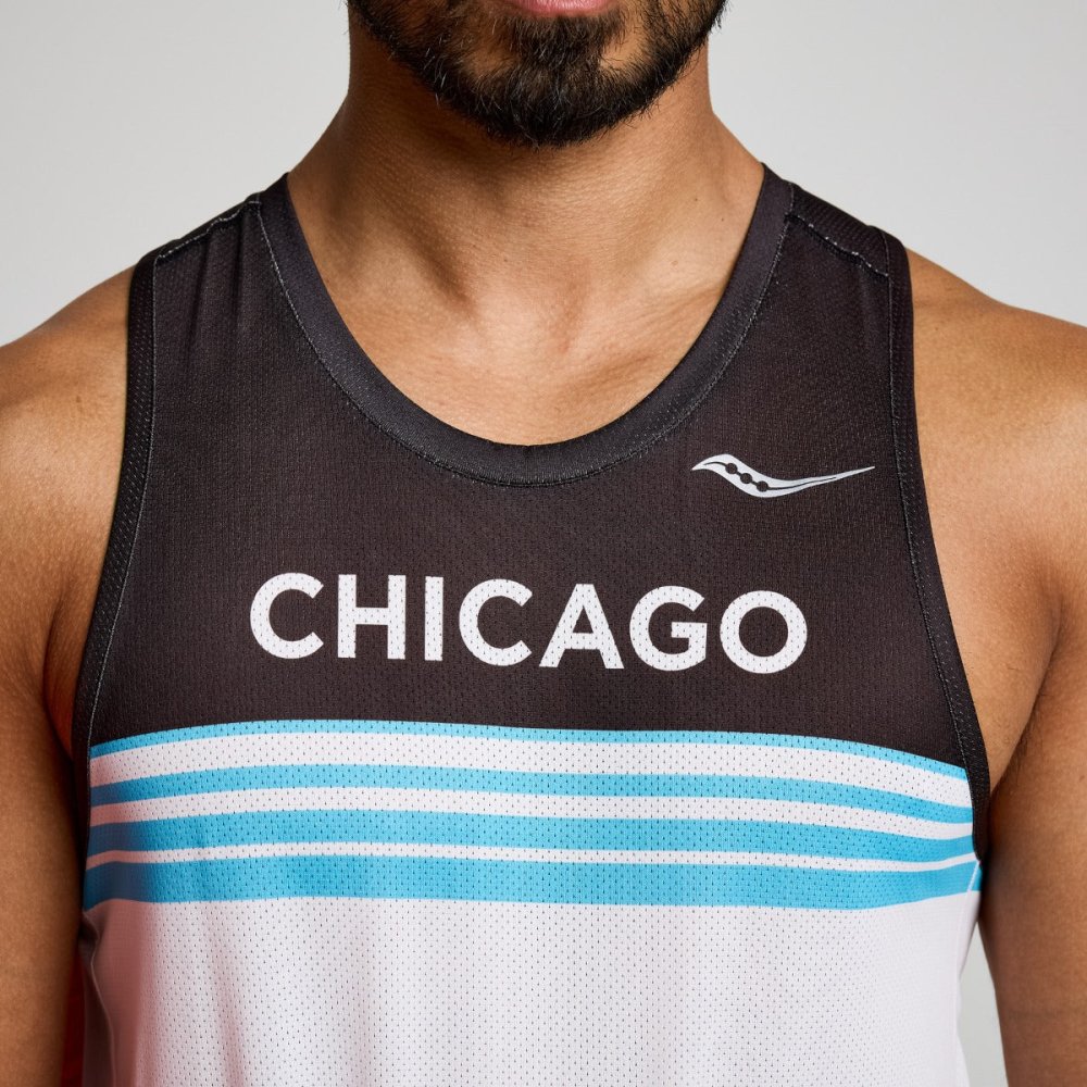 SAUCONY - STOPWATCH SINGLET Men - Rev Online