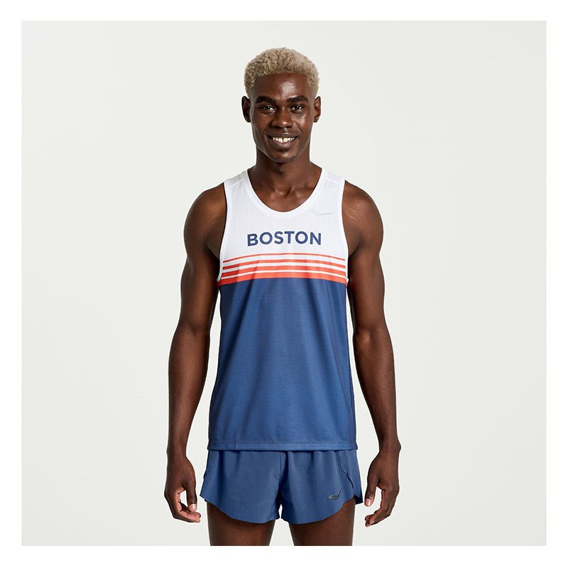 SAUCONY - STOPWATCH SINGLET Men - Rev Online